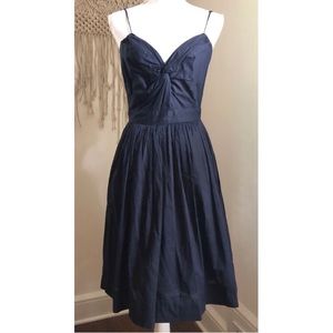 Banana Republic Navy Cotton Dress